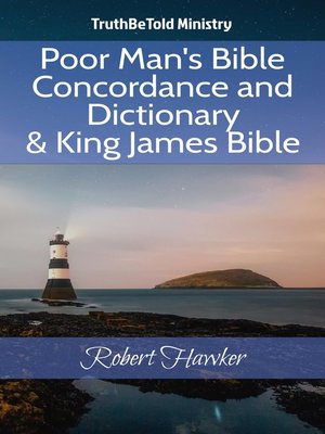cover image of Poor Man's Bible Concordance and Dictionary & King James Bible
